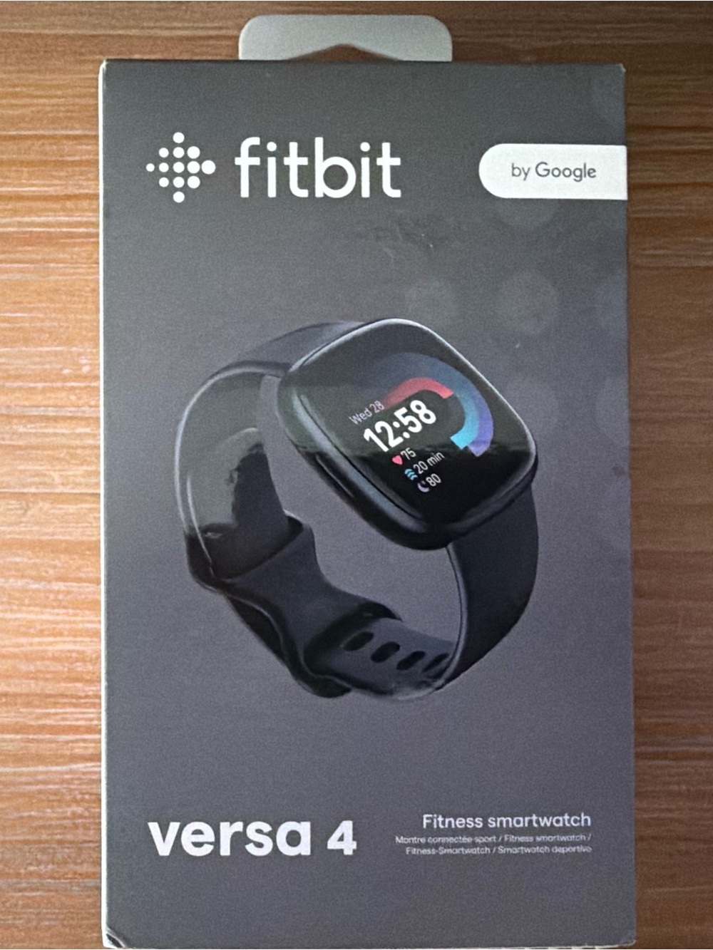 fitbit Versa 4 Smartwatch — Black
